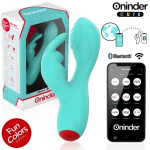 ONINDER CUTE - VIBRATEUR CLITORISÃ LOVE BUNNY G-SPOT - APPLICATION MONDIALE GRATUITE